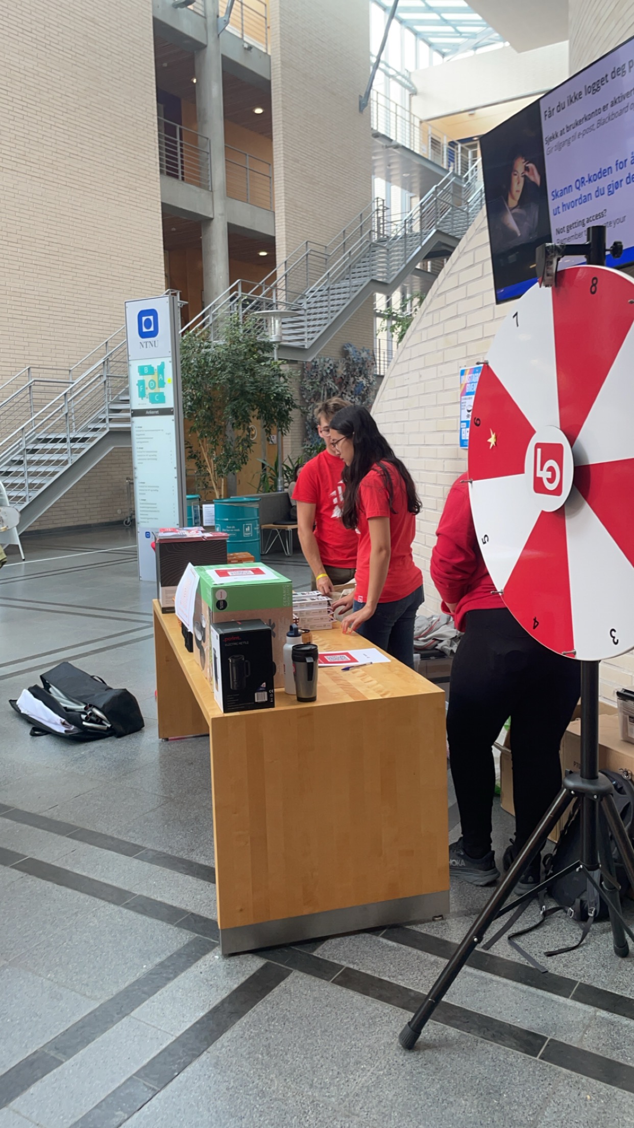 Stand på NTNU Ålesund